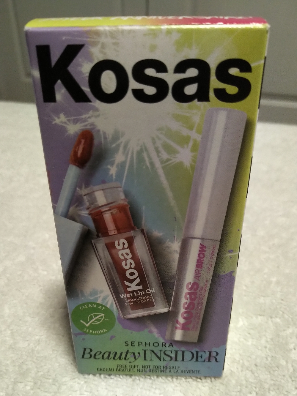 BRAND NEW Kosas Duo: Lip Oil & Brow Set
